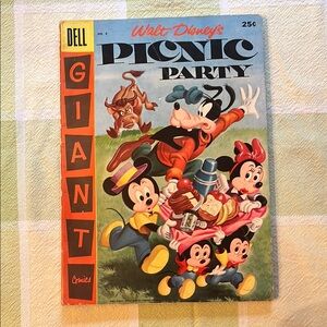 Walt Disney’s “Picnic Party” by Dell comics 1957